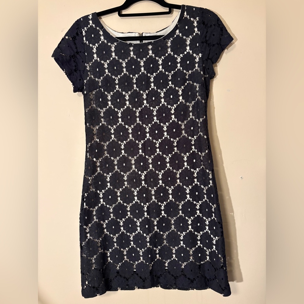 Xhilaration Black and Cream Dress